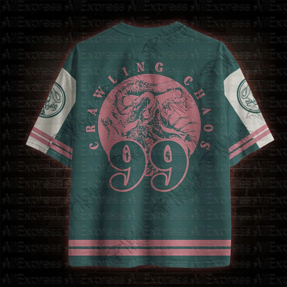2026 New Movie Sports Fashion Adult and Children's Short Sleeve V-neck Street Eye Clothing Gothic Style Horror Fans Gift view 2