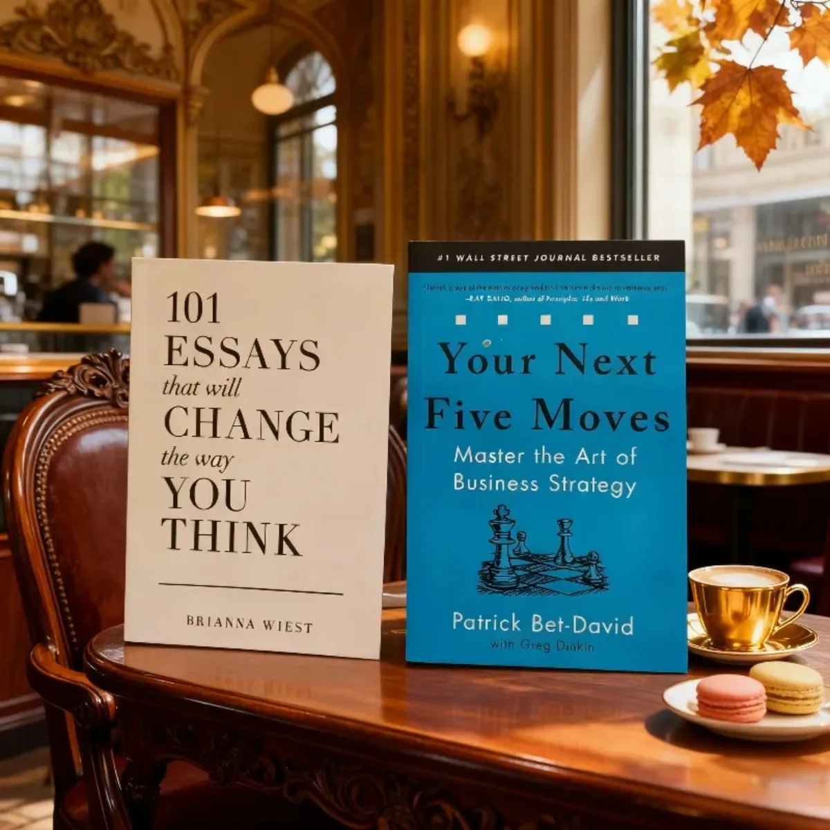 

《101 Essays That Will Change The Way You Think》+《Your Next Five Moves》Book Set - Twin Guides: Transform Mind & Master Strategy