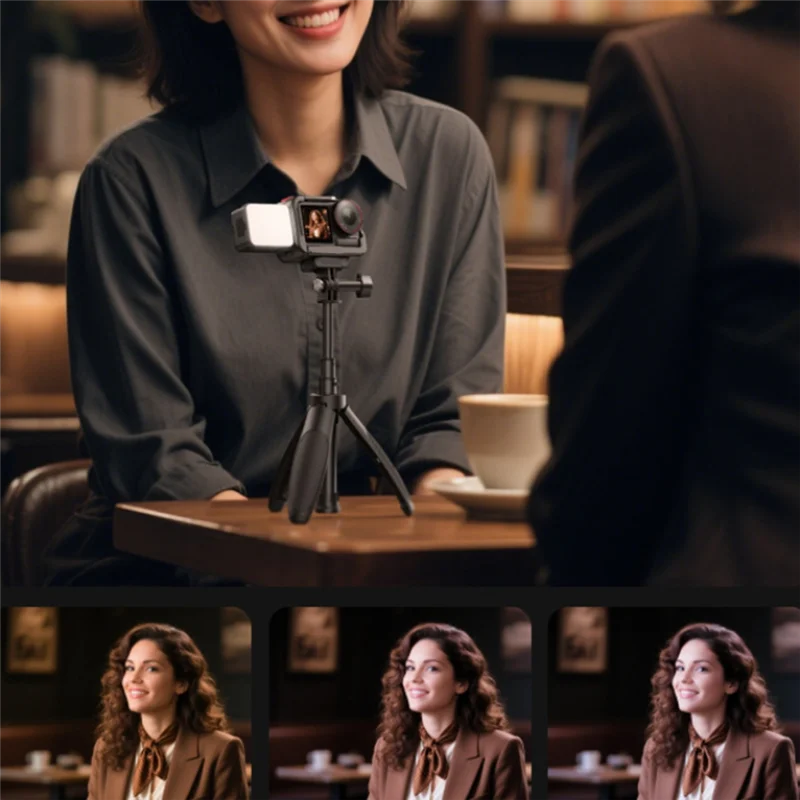 【Last-Chance!】3-Color Magnetic Quick-Release Fill Light Multi-Color Beauty Light For DJI Osmo Action5/4/3