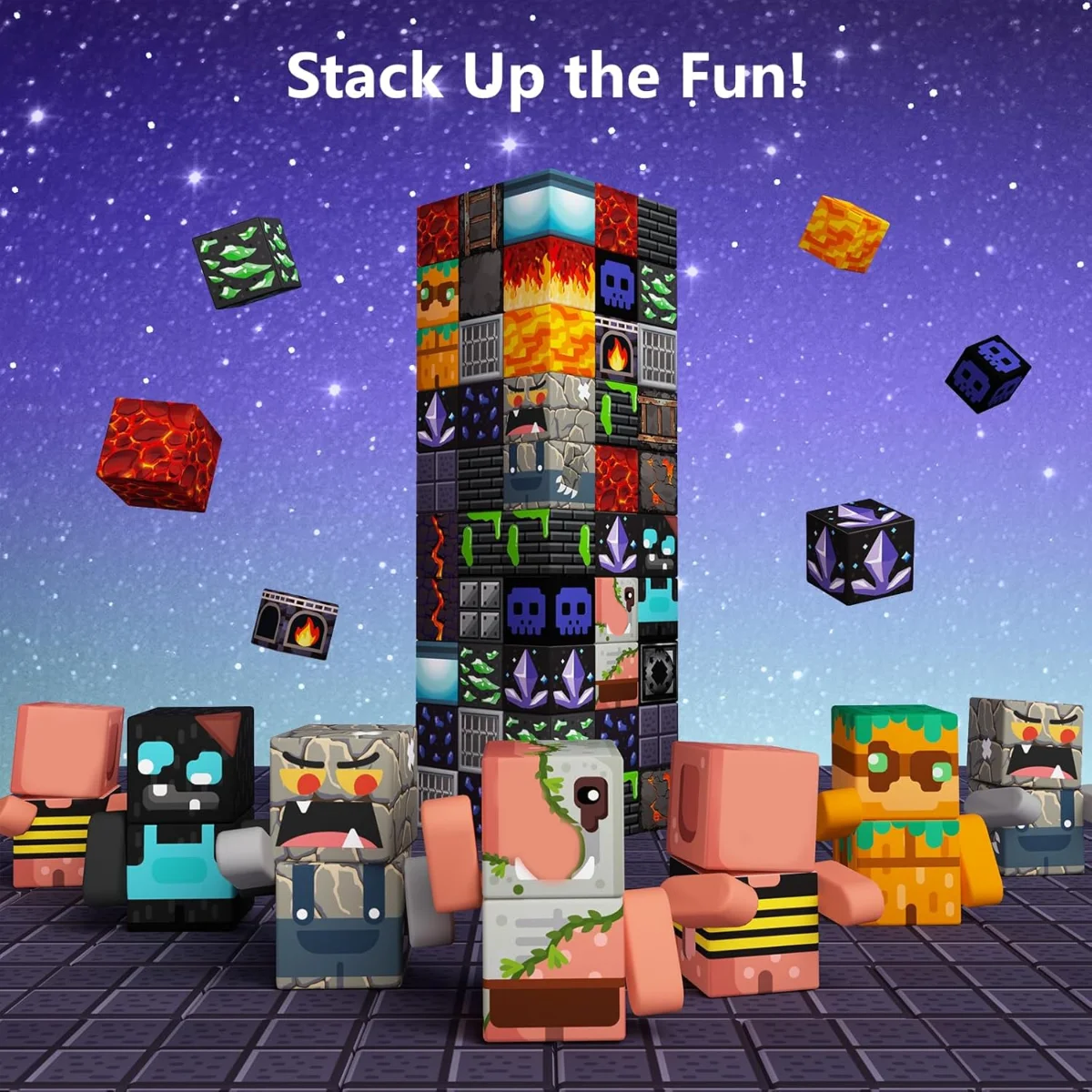 New Magnetic Building Blocks Lava Adventure Brick Cube STEM Education Sensory Toy Set Best 2026 Gift for Boy Girl Children - view 6