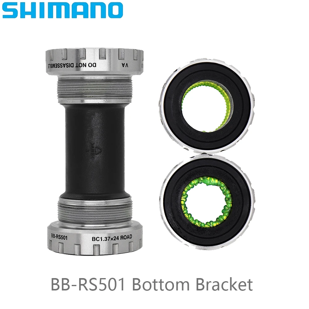 SHIMANO TIAGRA BB-RS501 Bottom Bracket HOLLOWTECH Bottom Bracket 68/70mm Shell Width For Road Bike Original Parts