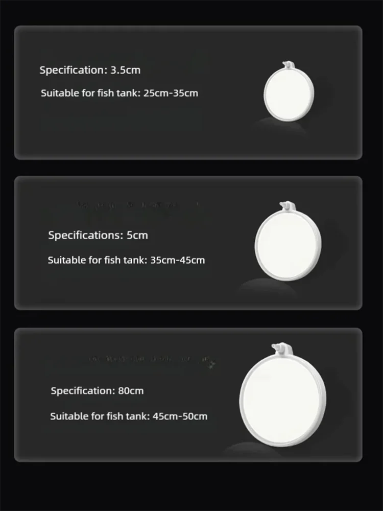 Nano-Blasenplatte, ultrafeiner Luftstein, Aquarium-Sauerstoffbelüfter, Zerstäubungs-Blasenscheibe, Aquariumzubehör für Fische und Garnelen – Detail 11
