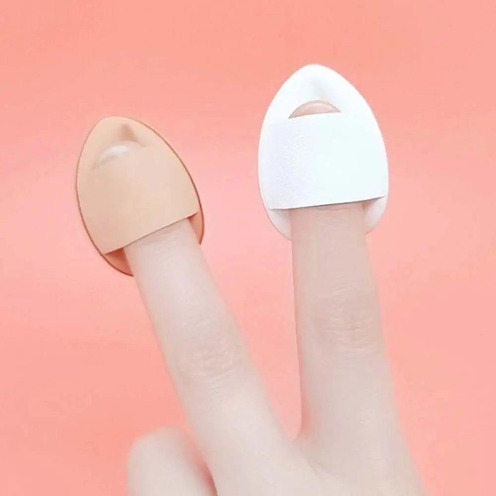 Foundation Tool Make-up Puff Werkzeuge Finger form Mini Größe kosmetische Puff Schwamm Puff Text marker Mixer Daumen Luftkissen Puff