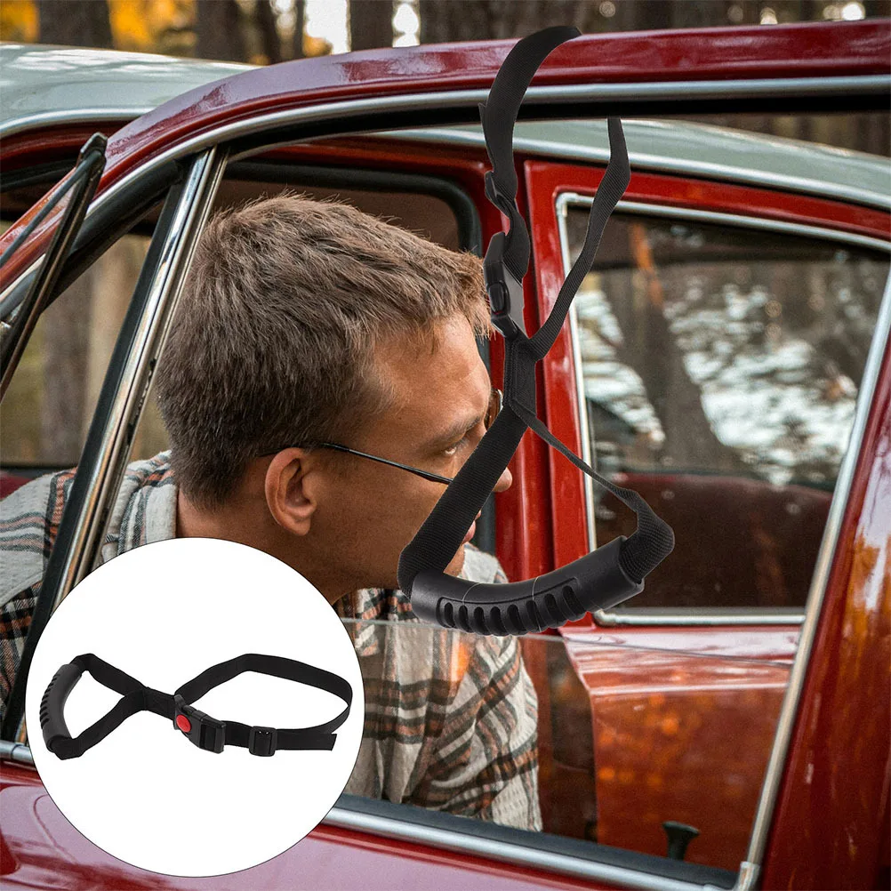 

2Pcs Vehicle Handle Grab Solid Automotive Grab Handle Replacement Roll for Vehicle Entering Stability Accessories