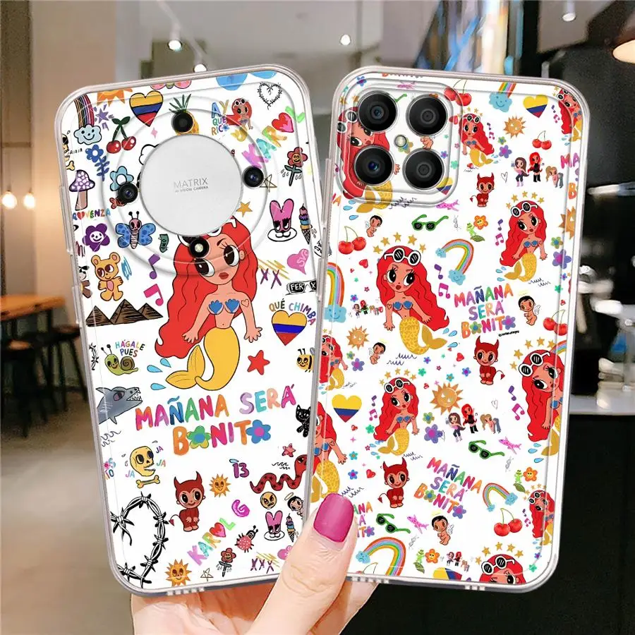 เคสโทรศัพท์แบบนิ่มสำหรับ Honor X8a X9b X8 X8b X9a 90 Lite X7b K-karols G แฟชั่น