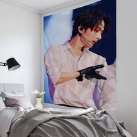 Cool Boy JUN  Tapestry Room Decor Wall Cloth Party Hanging Background Room Decor Baby Room