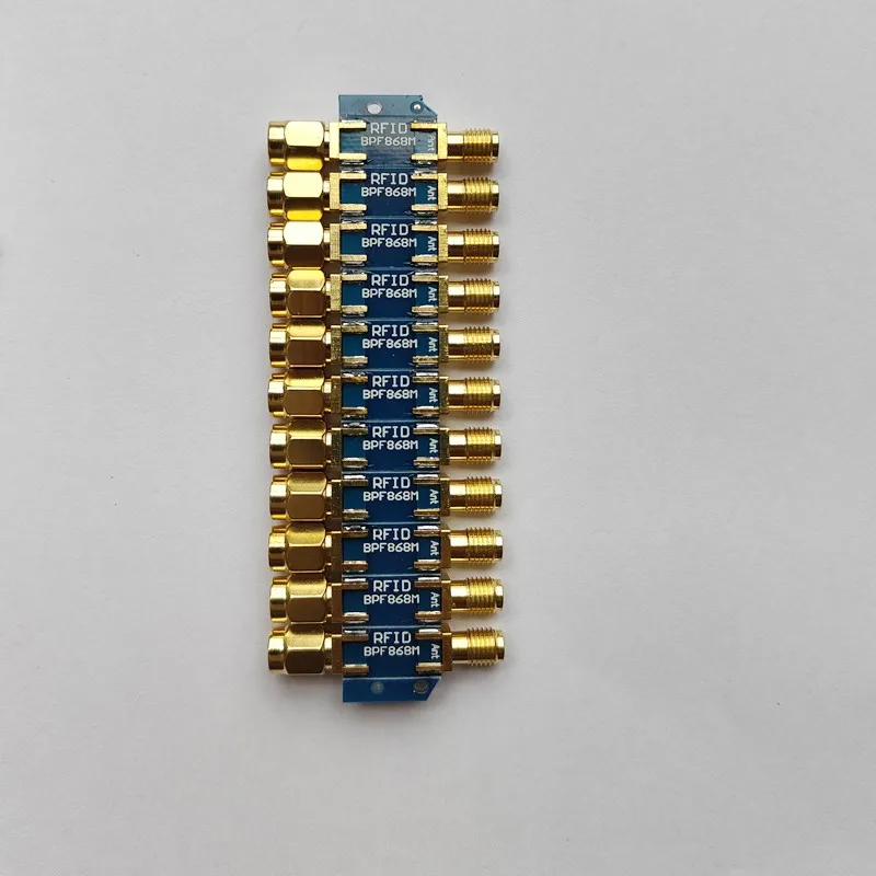 

BPF 868MHz saw bandpass filter RF band pass of compact size light weight with s m a connectors