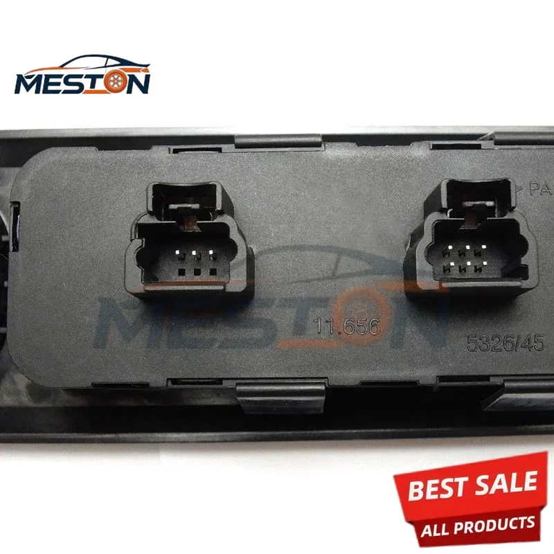 for Peugeot Electric Window Control Switch Lift Switch 6554.ER 6554ER for 407 2004-2010 view 2