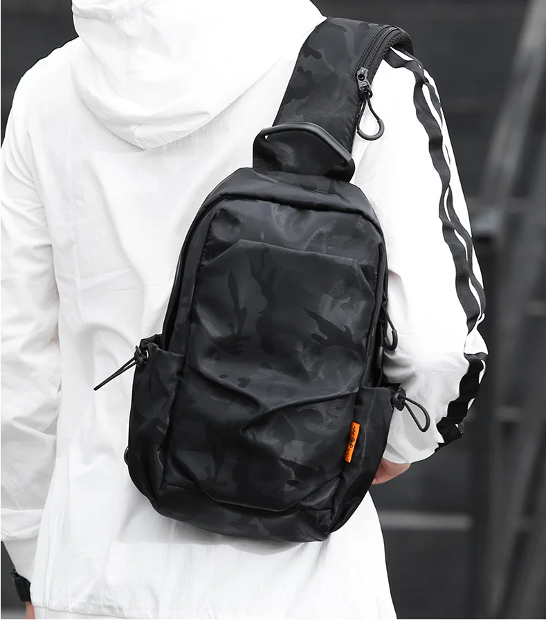 

Многофункциональный ﻿ Мужская нагрудная сумка через плечо, повседневные сумки через плечо с несколькими карманами для телефона, сумки на плечо, дорожная сумка на ремне, рабочая сумка Bolsas