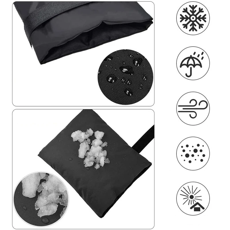 Outdoor Antifreeze Faucet Covers Winter Faucet Cover Hose Bib Accessories Reusable Tap Protector Frost Protection Cover