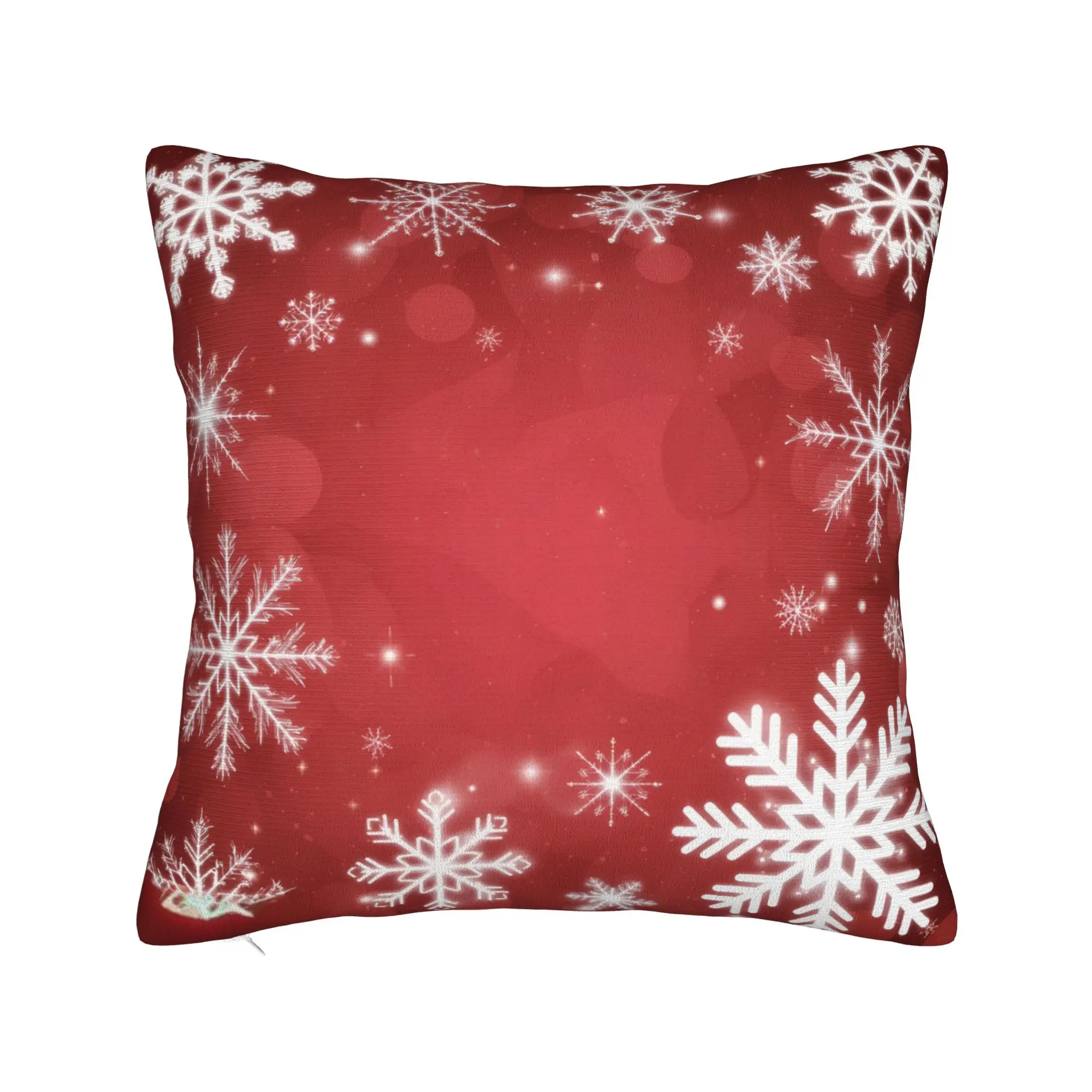 Christmas xmas Santa Claus Printing Pillowcase Cushion Cover  Throw Pillow Cover New Style Home Decoration Square Multi-Size