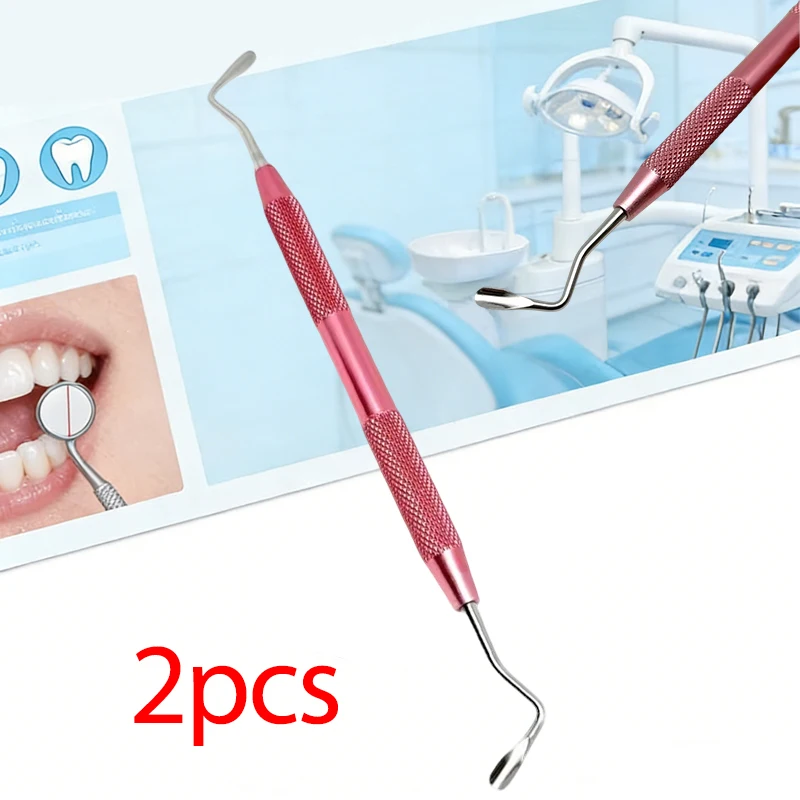 

Dual-Ended Dental Wax Spatula Stainless Steel Dental Instrument for Carving, Resin Composite Modeling Tool for Posterior Teeth