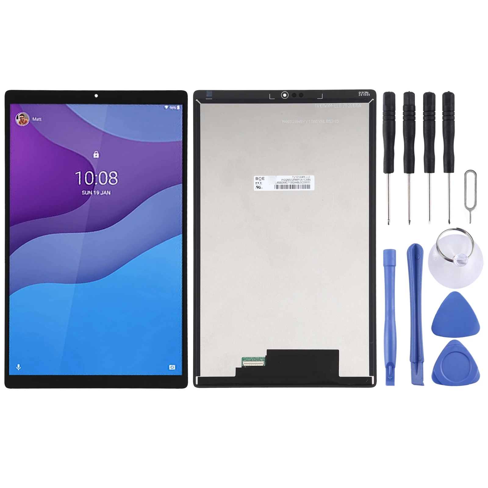 Imagem -02 - Tela Lcd Oem para Lenovo Tab M10 hd 2nd Gen Tb-x306 Tb-x306f 10.1 Display com Digitalizador Substituição Completa do Conjunto