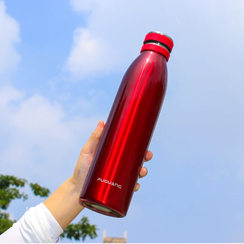 

Large Travel Vacuum Flask Stainless Steel Luxury Creative Business Portable Thermos Cup Outdoors Copo Termico Drinkware