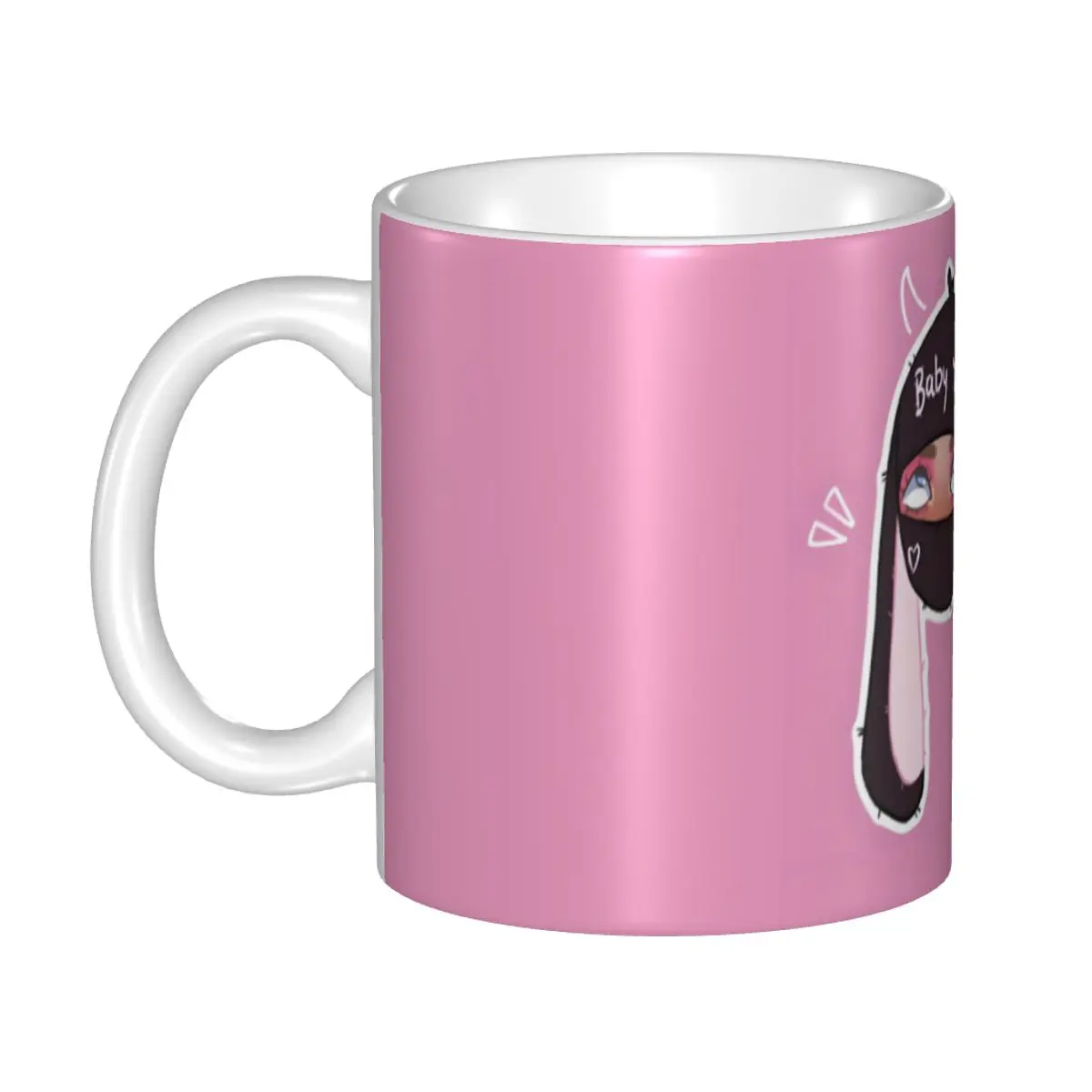 Custom DIY Singer Y-young Miko Ceramic Mugs Coffee Cups Creative Gift