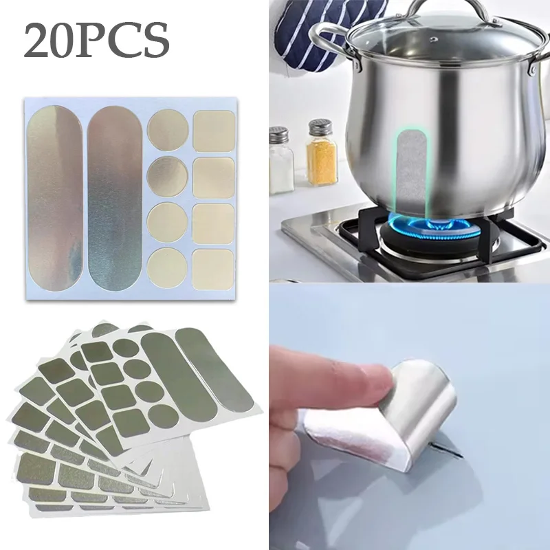 20PCS Multi-function Pot Patching Stick High Temperature Resistant Stainless Steel Pot Patching Water Pipe Kettle Patching Leak