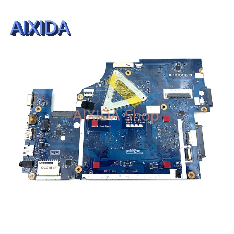 AIXIDA Z5WAK LA-B222P NBMLD11002 NBMLD11001 For ACER aspire E5-551 Laptop Motherboard With A10-7300 CPU DDR3 Mainboard full test