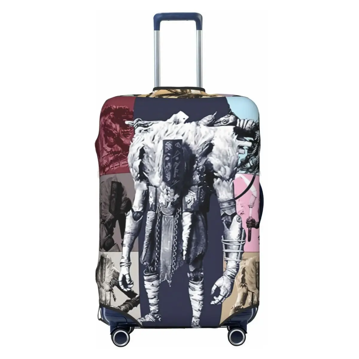 

Monoco Eras Tour Clair Obscur Expedition 33 Game Suitcase Cover Elastic Luggage Protective Covers for 18-32 inch