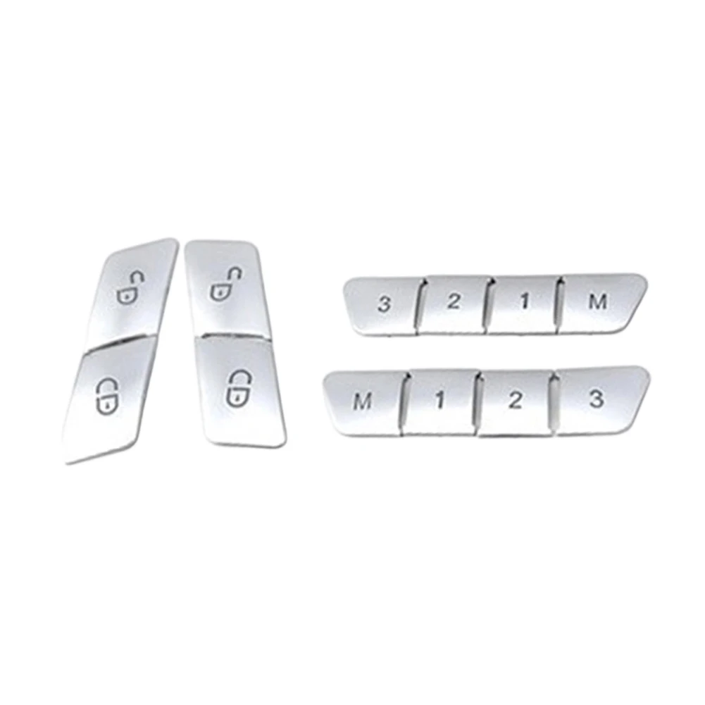 for mercedes for benz Button Seat Memory Cover Trim For Worn Interior Buttons Restores Faded Controls ABS Automotive Grade