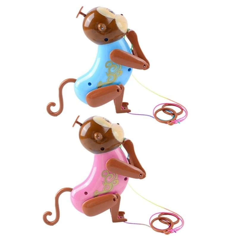 

Creative Wind-up Toy Rope Climbing Monkey Clockwork Toy Simulation Animal Spring Winding Toy Kids Goodie Bag Fi 15UB