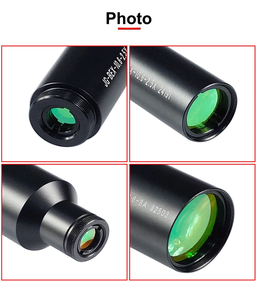 Hunst CO2 10600nm Laserstrahlexpander 2X 2,5X 3X 4X Erweiterungsverhältnis M22*0,75 Linsenoptik für CO2-Lasermarkierungsmaschine – Detail 9