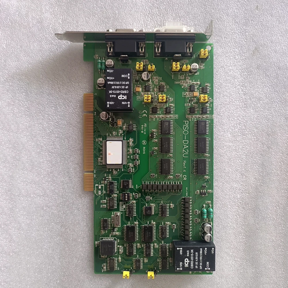 12-bit analog output card PISO-DA2U Rev1.4 CR