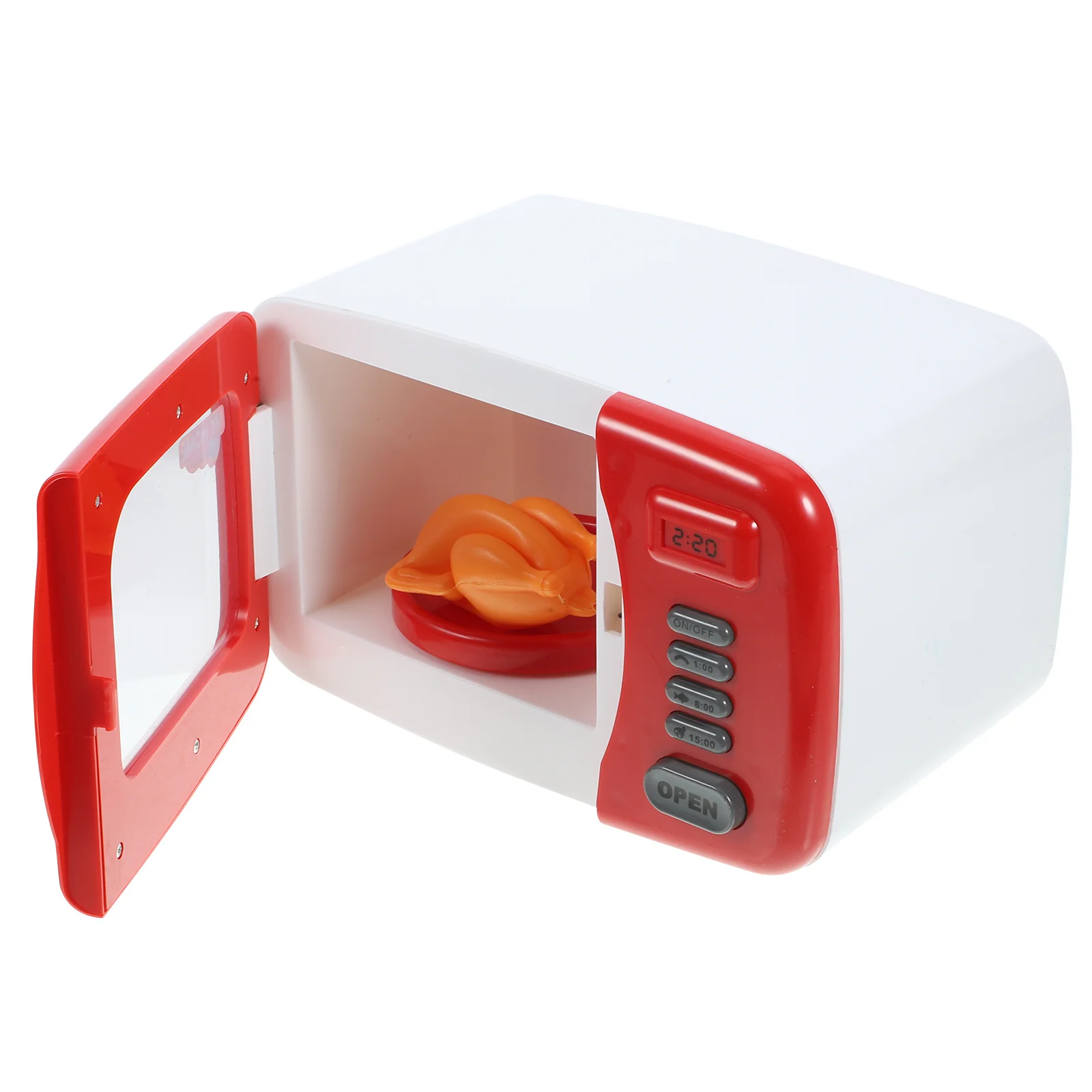 1 szt. Symulacja mikrofalówki dla dzieci, edukacyjna zabawa w dom, mini kreatywne meble, meble edukacyjne, prezent dla dzieci, zabawka