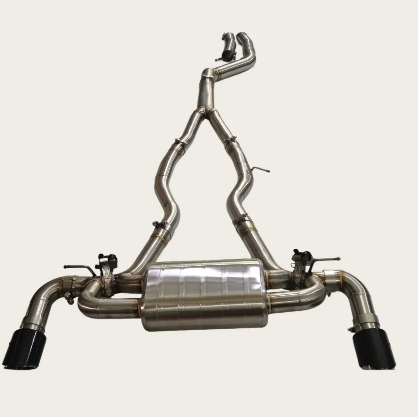 Custom Auto Parts Catback Exhaust for  A90 SUPRA 3.0T 2021+ Stainless Steel