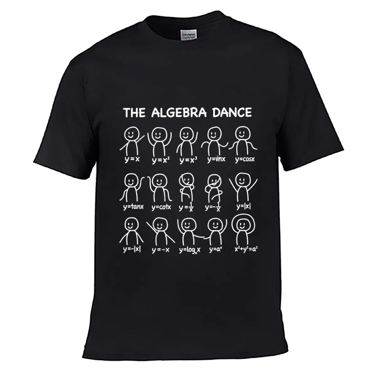 The Algebra Dance Variable Quadratic Equations Trigonometric Functions Street Loose Simple Tee
