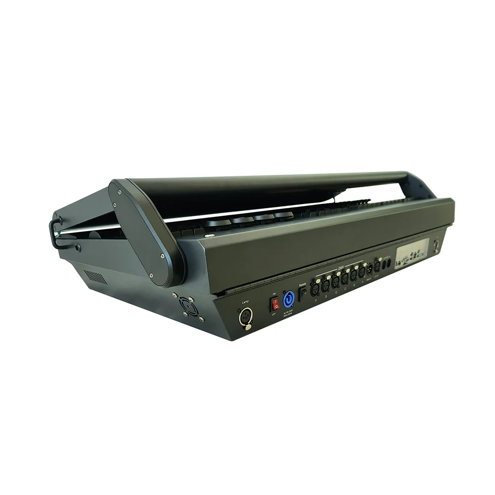 Contrôleur d'éclairage pliable A2 double écran DMX512 pour éclairage de concert d'événement de scène avec Intel i5 4 Go de RAM 120 Go SSD ArtNet RDM