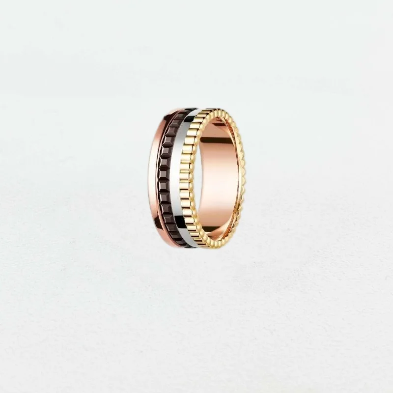 Minimalist Plain Closed Band Ring for Ladies, Lightweight Solid Metal Design, No Fade, Classic Slim Band, Great for Stacking, Daily Fashion Accessory for Commute & Dating