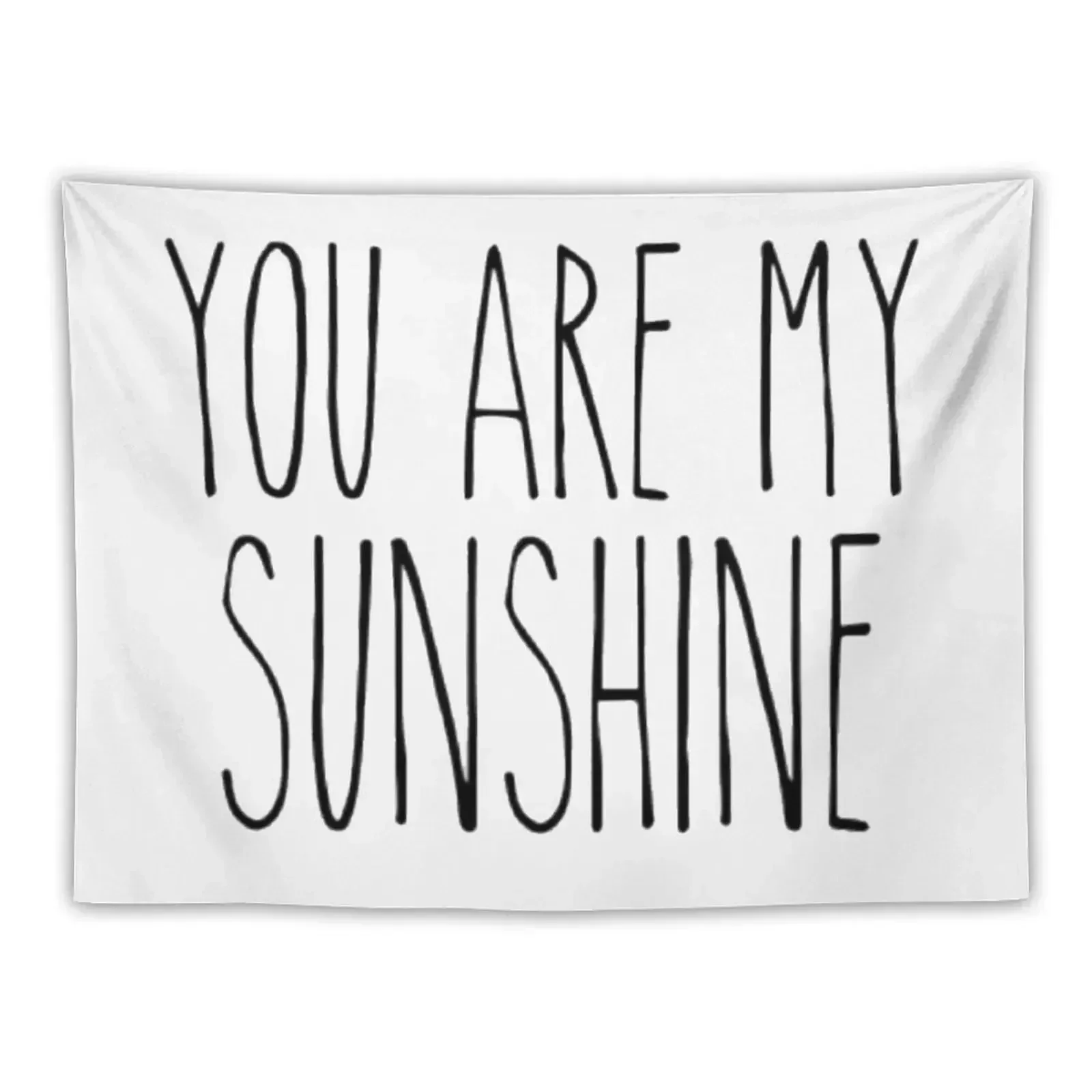 You Are My Sunshine Typography Tapestry Decoration For Rooms Room Aesthetic Decor Outdoor Decoration Tapestry