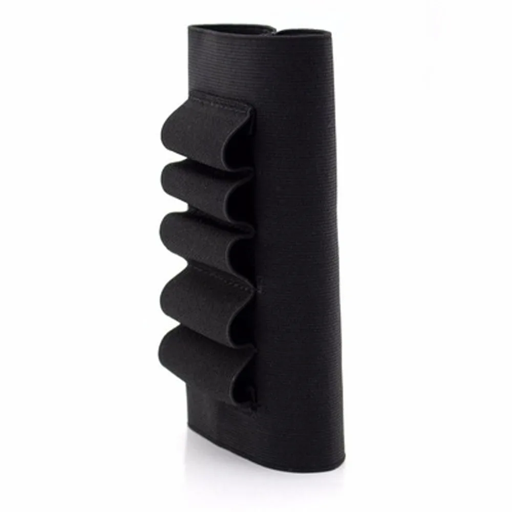Hunting Shotgun Cartridge Belt Airsoft Magazine Pouch Tactical 5 Shotgun Shell 12 / 20GA Bandolier Gauge Ammo Holder Bag view 2