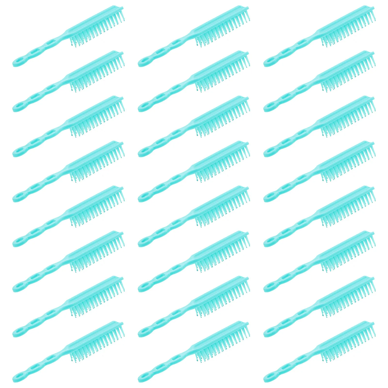 

30Pcs Scalp Massage Combs Comfortable Plastic Hair Brush Portable Detangling Comb Hair Care Tool Women Travel Wide Tooth Comb