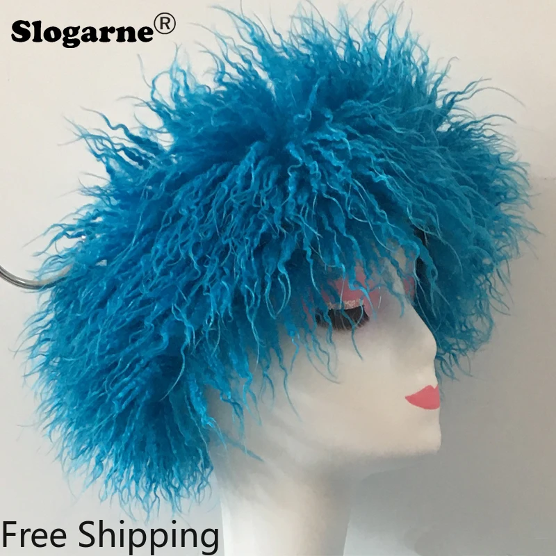 

Женские зимние повязки на голову из искусственного меха, новая уличная теплая шапка для девочек, морозостойкая снежная лыжная шапка, повязка для волос из искусственной шерсти, пушистый головной убор