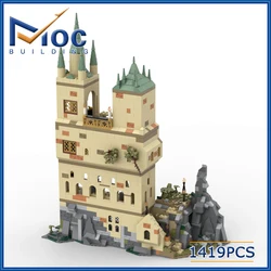 MOC Classic Movie Series Model Building Blocks Classroom And It History Class Castle Scene Creative Toy DIY Assemble Bricks Gift