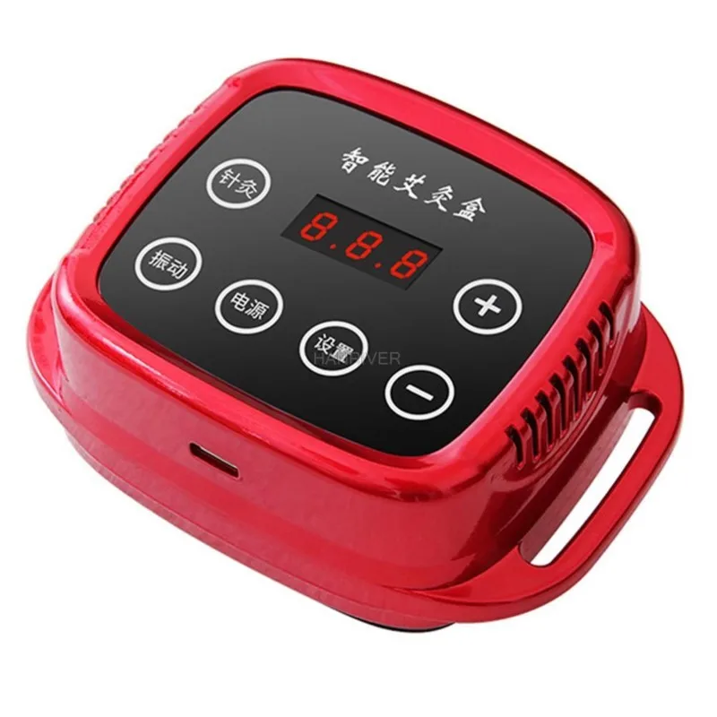 

Intelligent Moxa Massager Smokeless Moxibustion Box Acupuncture Moxa Box Burner Electronic Moxibustion Massager