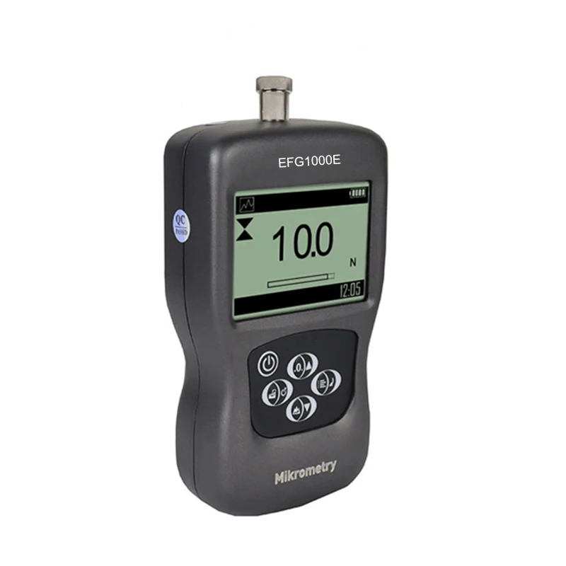 Digital Force Gauge 1000N Push Pull Gauge Force Meter with 4 Test Units Backlit LCD for Fracture Test Insertion Force Test