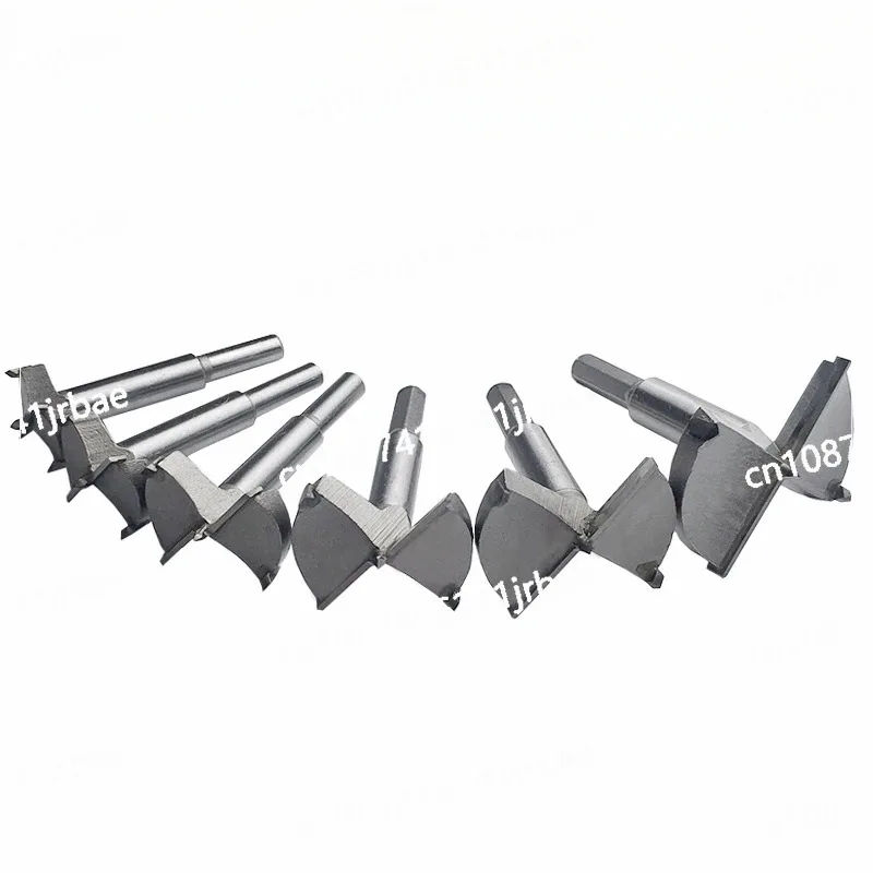 6pcs Wood Forstner Drill Bit Set Woodworking Self Centering Hole Saw Cutter Power Tools Accessories with Storage Box