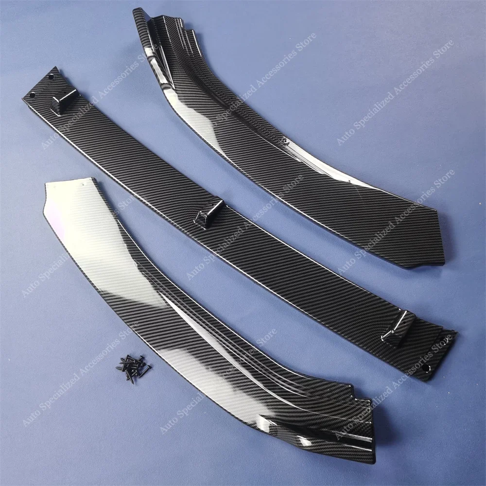 For Seat Leon MK4 KL Front Bumper Lip Spoiler Splitter Diffuser Retrofit S/S S/C S/T TSI TDI EVO 2021-2024 Bodykits Tuning