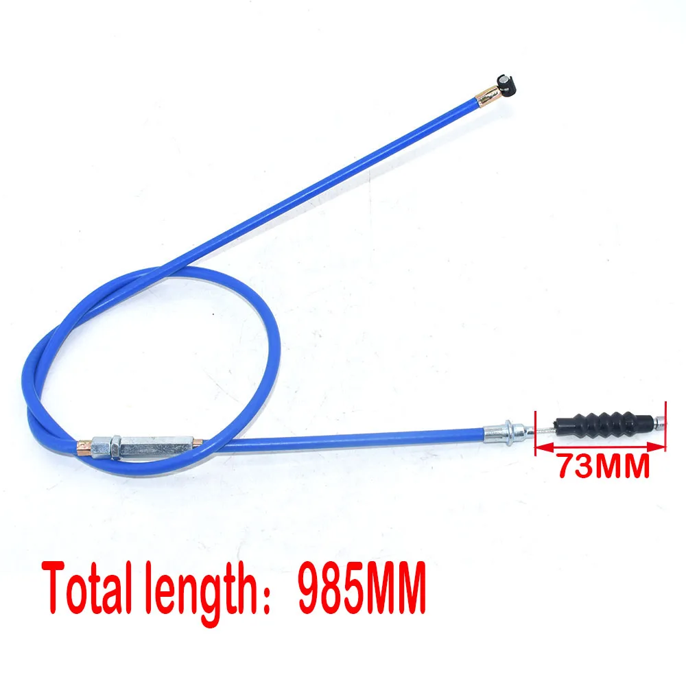 Red Throttle Clutch Cable For Chinese Pit Dirt Motor Bike Motorcycle XR50 CRF50 CRF70 KLX 110 125 SSR TTR BBR Horizontal Engine