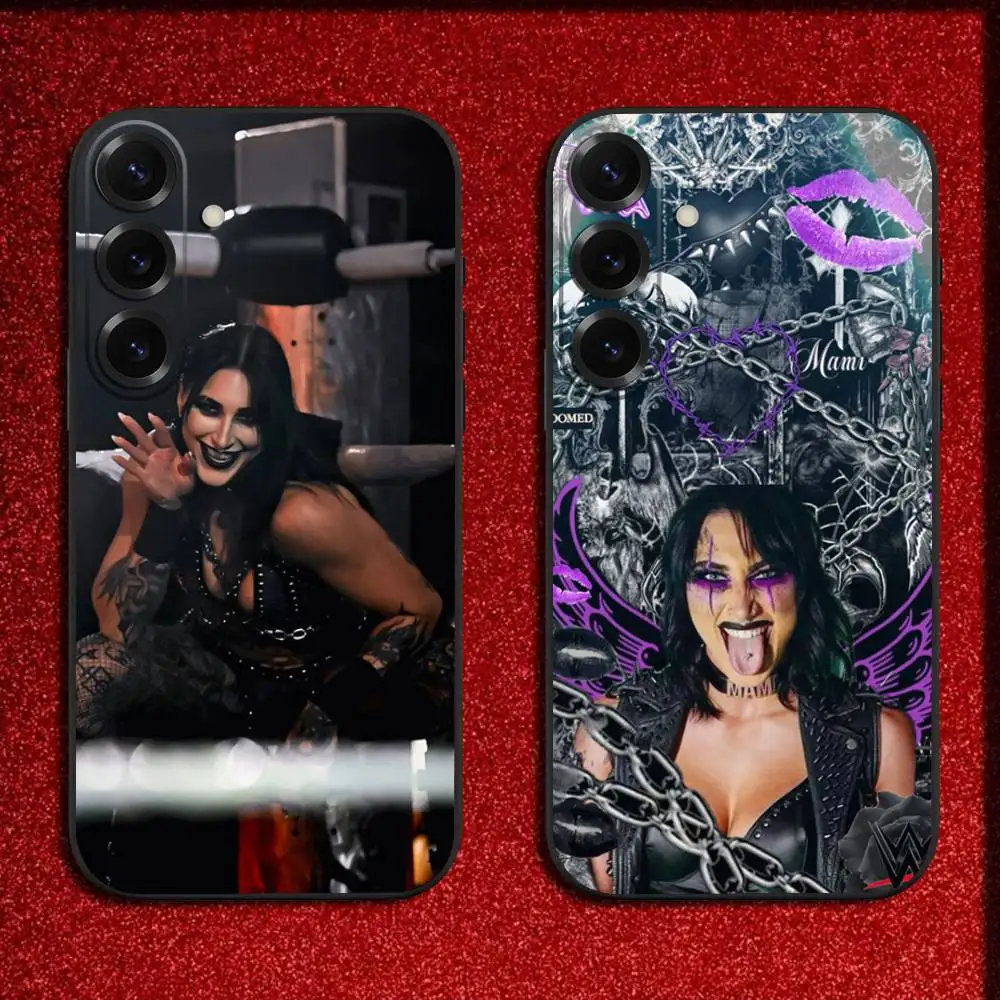 

R-Rhea R-Ripley wrestler Phone Case For Samsung S25,S24,S21,S22,S23,S30,Ultra,S20,Plus,Fe,Lite,5G Black Cover