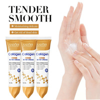 SADOER Collagen Anti Wrinkles Hand Cream Hands Moisturizing Hydrating Anti-aging Whitening Hands Skin Care Products