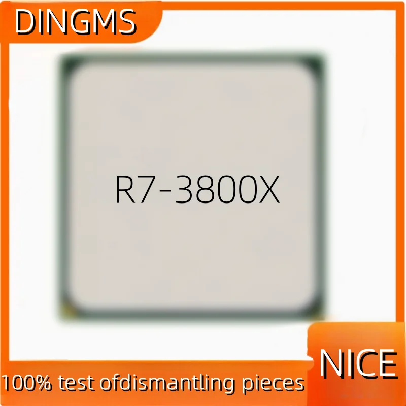 Ryzen 7 3800X R7 3800X 3.9 GHz Processador CPU de oito núcleos e dezesseis fios usado 7NM L3 = 32M 100-000000025 Soquete AM4
