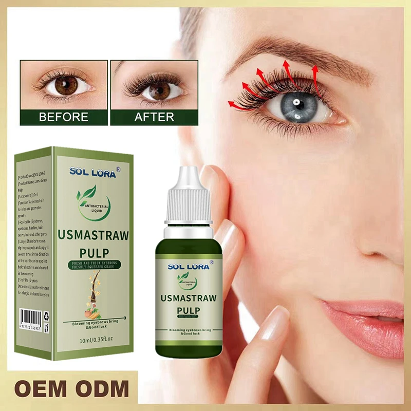 Sérum de Croissance Rapide des Cils, Produit Anti-Perte de Cheveux, Prévenir la Calvitie, Plus Complète, Allongeant, Maquillage