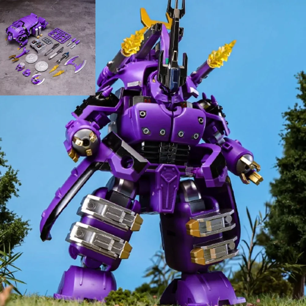 

JW Chouseishin Gransazer Dorumurusu Transformation Action Model ToyPurple Beetle SC-02A Nostalgic Ornament For Adult Collectors