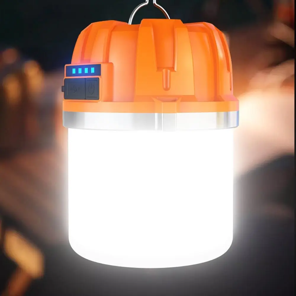 Powerful LED Camping Light USB Charging Multifunctional Tents Hanging Lantern Portable Waterproof Emergency Lamp Fishing