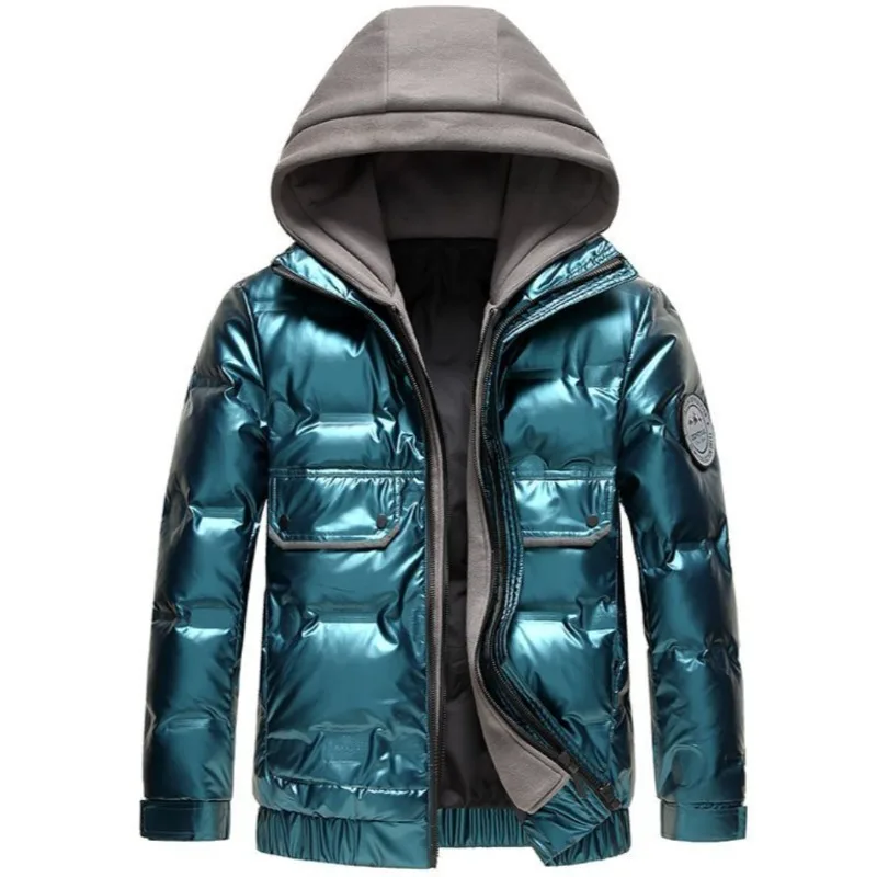 Good-looking Outcoat High-end Fashionable Warm Jacket Down Jacket New Winter Hooded No-wash Trendy Men\'s Outerwear Men’s Wear