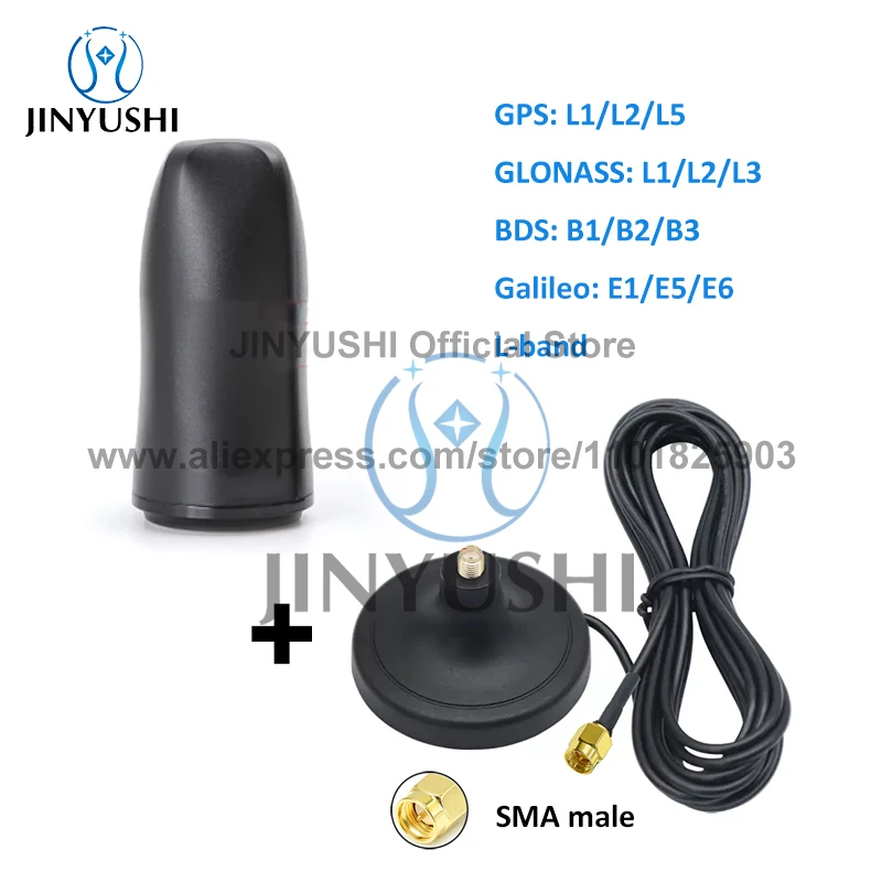 EMAX-982-IMU Unicorecomm UM982 اللوحة الأساسية مع شريحة IMU عالية الدقة RTK وحدة GNSS GPS BDS GLONASS Galileo Unicore