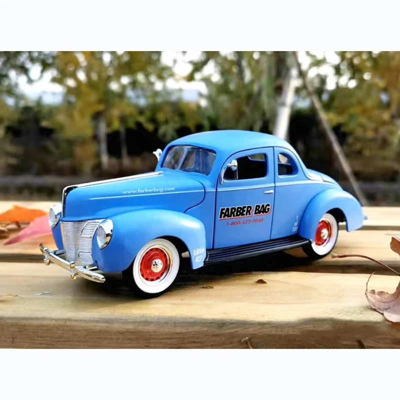 

Diecast 1:25 Scale FORD COUPE Classic Car Alloy Car Simulation Model Collection Souvenir Decoration Boy Holiday Gift Toys